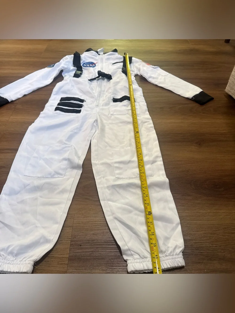 Spirit Nasa Astronaut Medium (8-10) Full  Body White Costume Cosplay Halloween